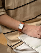 Orange square watches