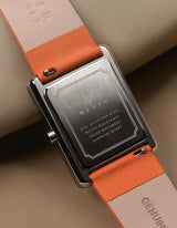 Orange square watches