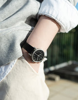 MUS-03 BLACK 34MM + BLACK PARACHUTE STRAP SET