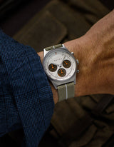 Khaki solar chronograph watches for men