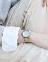 Natural minimalist womens watch