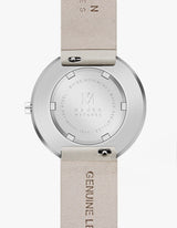 Off-white leather watch bands