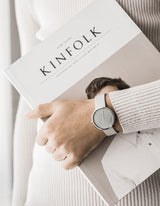 Offwhite minimalist womens watch