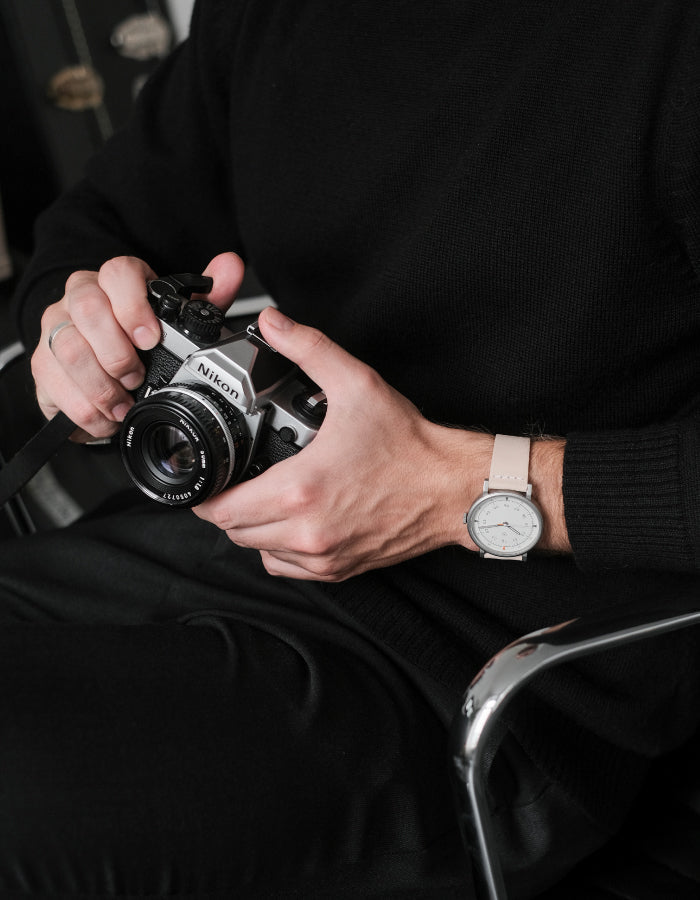 MUS-01 NATURAL 40MM + KHAKI PARACHUTE STRAP SET