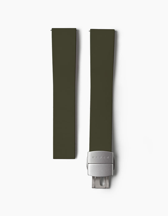 Olive CTS FKM Rubber Strap