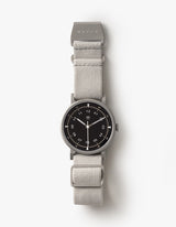 Gray mens field watch