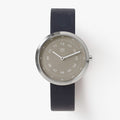 Smoke green navy minimalist womens watch
