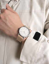 MUS-01 KHAKI P 40MM + SAND PARACHUTE STRAP SET