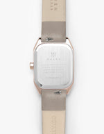 Symmetria Series - Taupe Leather Watch Strap