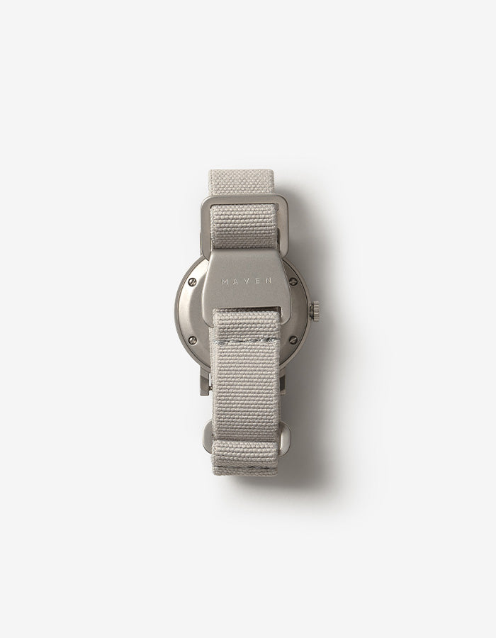 MUS-01 KHAKI P 34MM + GRAY PARACHUTE  STRAP SET