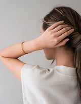 The Line Cuff, Polished Rose Gold