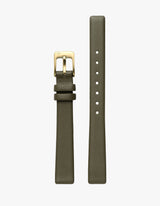 Symmetria Series - Olive Leather Watch Strap