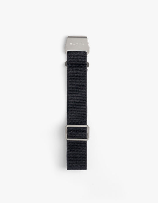 20mm Black Parachute Strap