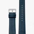 Navy leather watch bands